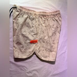 Legends Men's Cream Swim Trunks